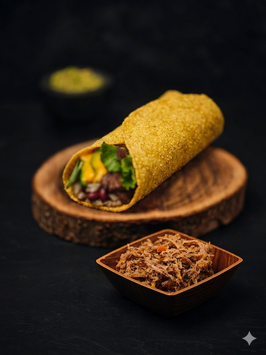X9 Carnitas (Tortilla de Maíz)